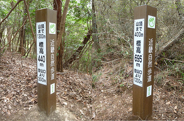 距離標[合成木材]